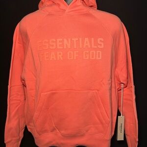 Fear of God Essentials Coral Hoodie